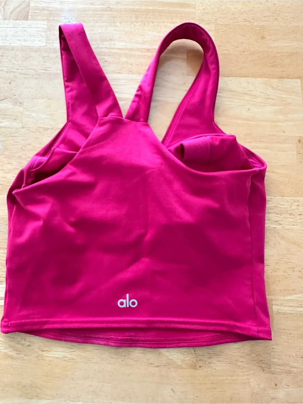 Alo crop tank top XS